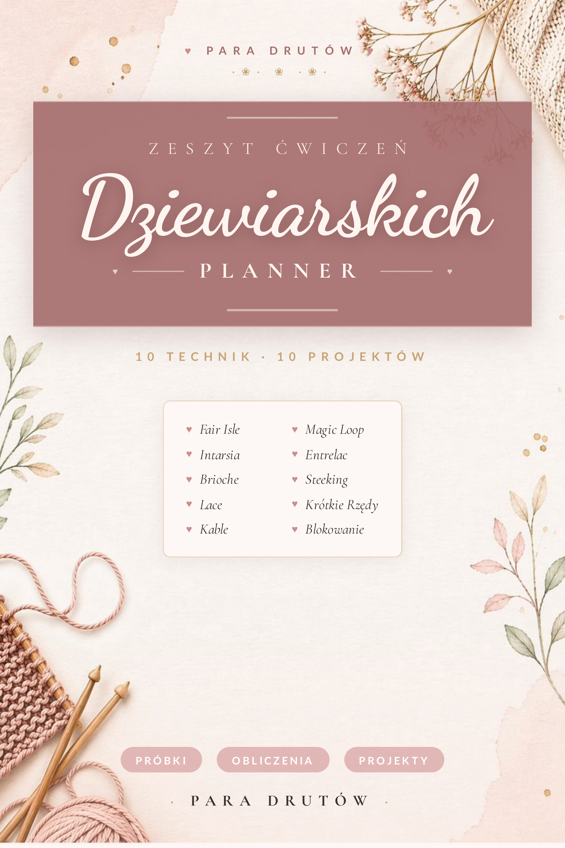Planner Dziewiarski PDF