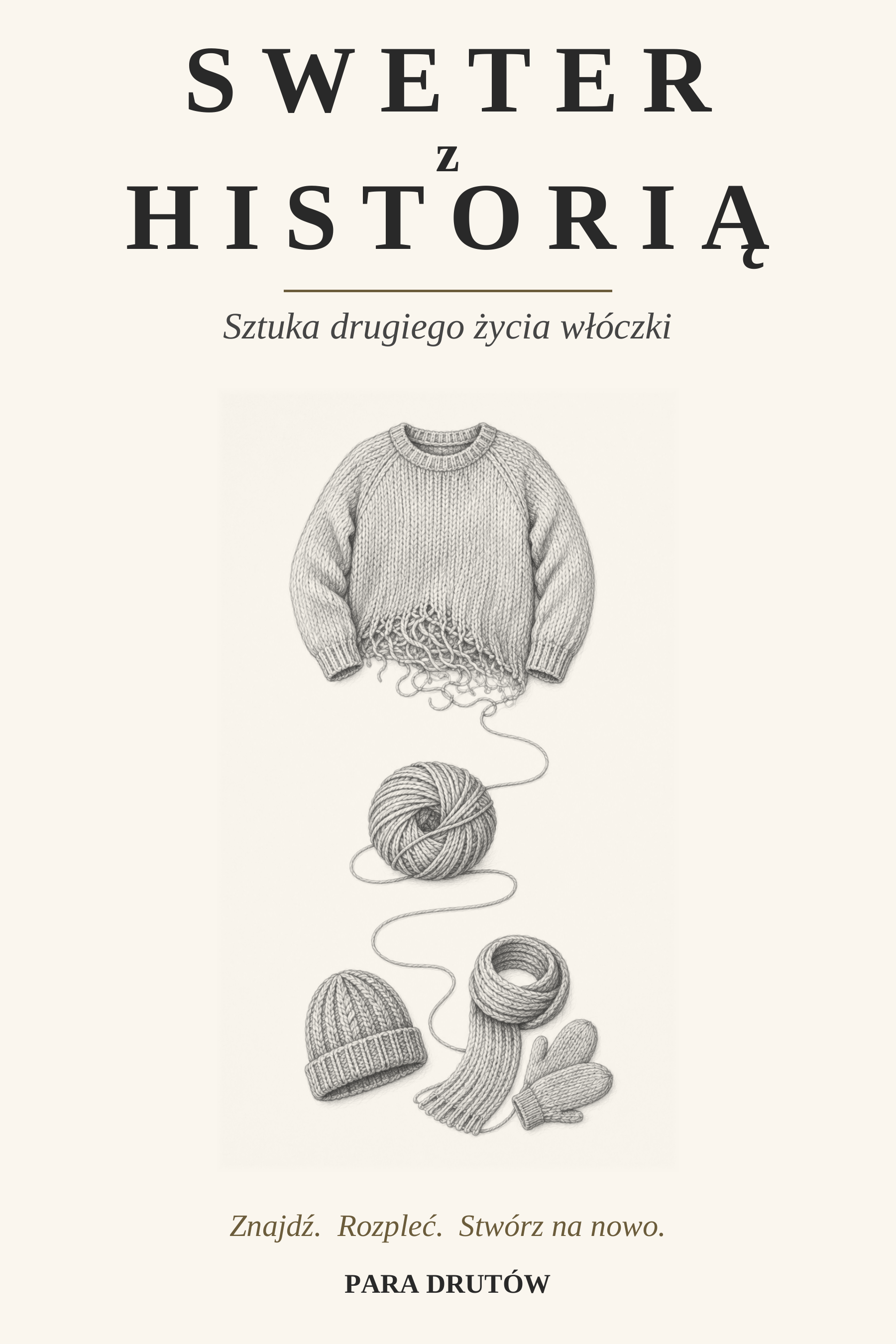Sweter z historią. Sztuka drugiego życia włóczki