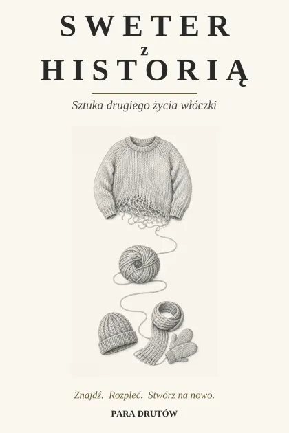 Sweter z historią. Sztuka drugiego życia włóczki